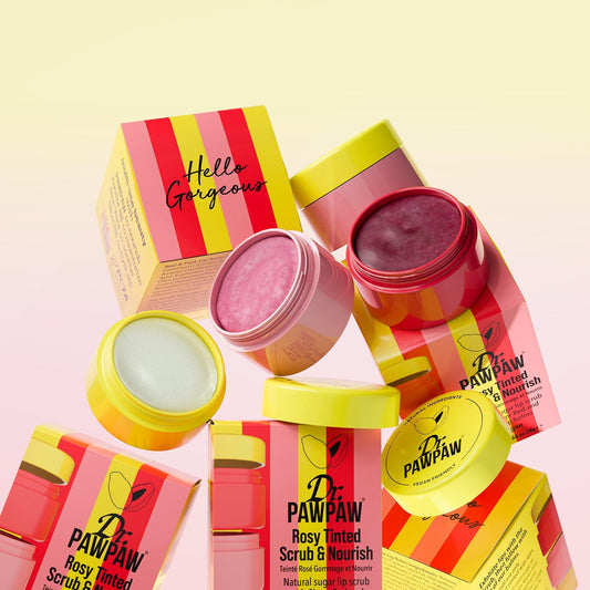 Rosy Tinted Scrub & Nourish Stacker (Set apilable exfoliante y nutritivo)
