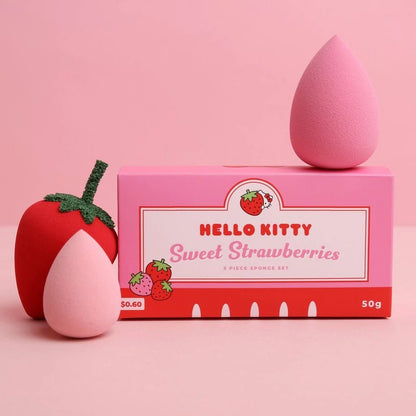 Hello Kitty Sweet Strawberry Set de sponjas