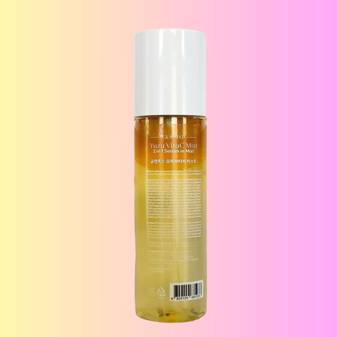 Yuzu Vita-C 2 in 1 serum mist (bruma facial)