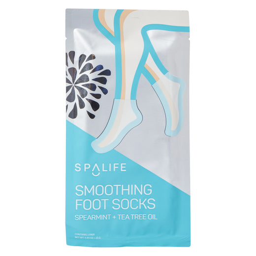 Smoothing Foot Sockies -Spearmint and tea tree oil-Calcetines hidratantes