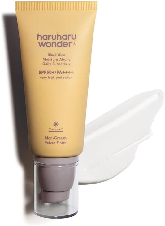 Black rice moisture Airyfit Daily Sunscreen SPF 50++ (Bloqueador)