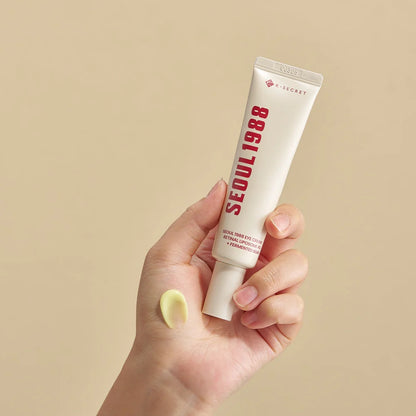 SEOUL 1988 Crema para el contorno de ojos: Retinal en liposomas 4% + Soja fermentada