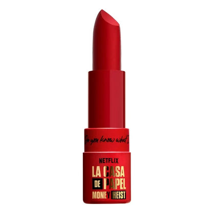 La Casa de Papel Paper Lipstick -TOKIO Rebel Red