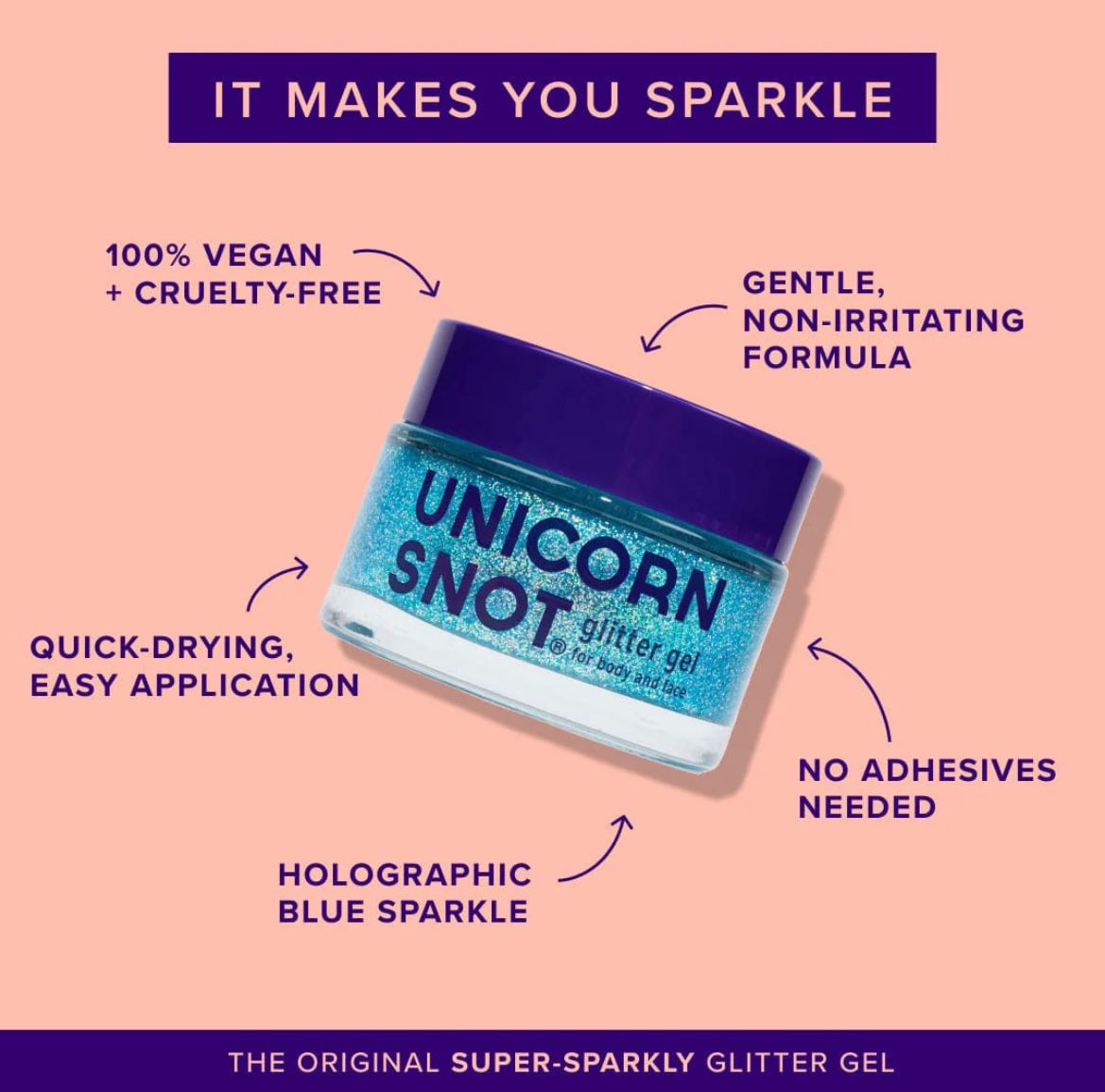 Unicorn Snott glitter gel