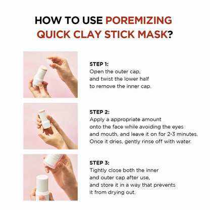 Poremizing Quick Clay Stick Mask (Mascarilla de arcilla en barra)
