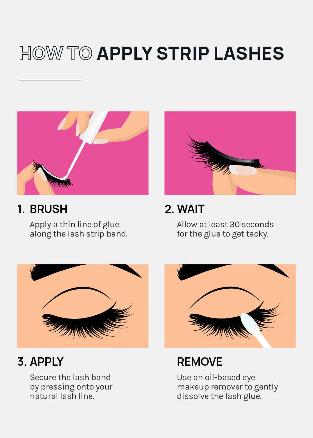 Ultra-Hold Brush-On Pegamento de pestañas