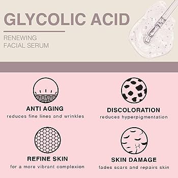 Glycolic acid Renew facial serum -2 oz