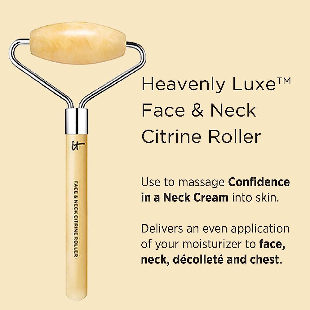Heavenly lux Face and neck citrine roller