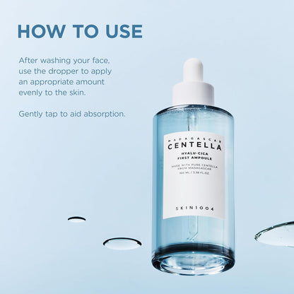 Hyalu-Cica First Ampoule -100 ml (Ampolleta Hidratante)