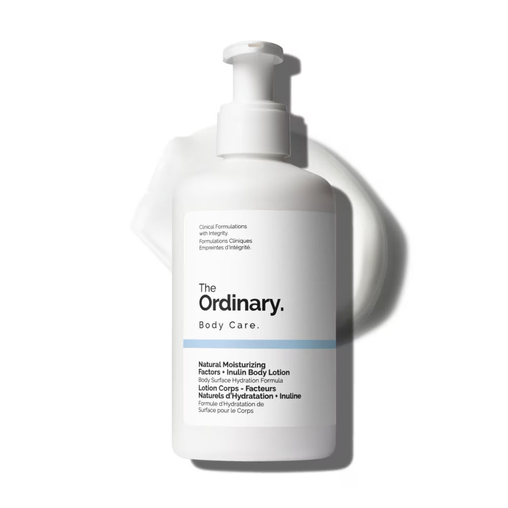 Natural moisturizing factors + inluin body lotion (loción para el cuerpo con inluina)
