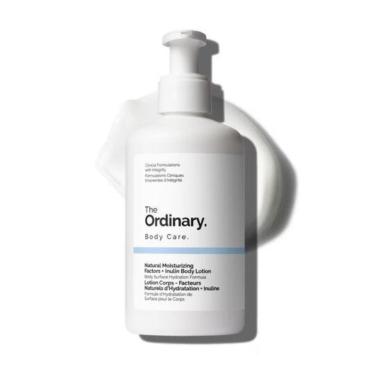 Natural moisturizing factors + inluin body lotion (loción para el cuerpo con inluina)