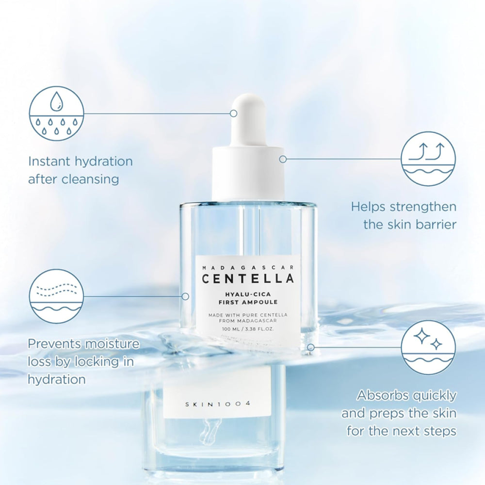 Hyalu-Cica First Ampoule -100 ml (Ampolleta Hidratante)