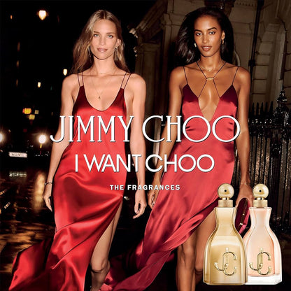 Jimmy Choo mini perfume set con clutch