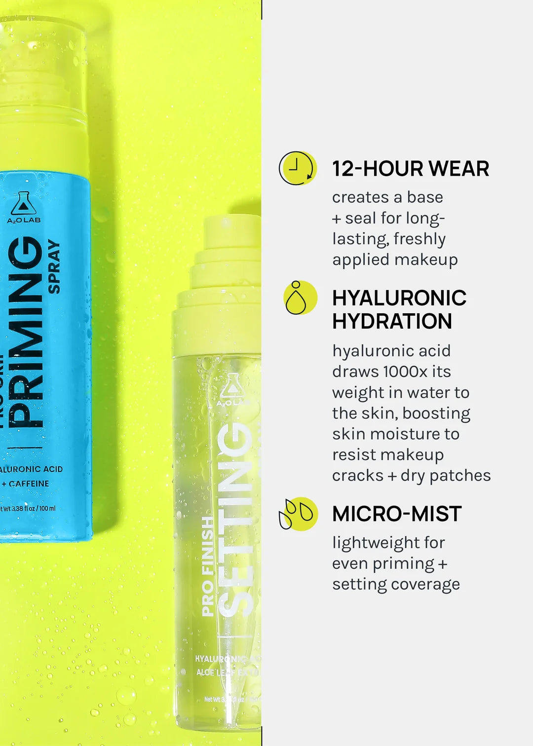 Spray Spray PreBase y fijador a2o Lab