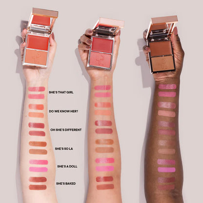 Major Headlines Double-take Creme & Powder blush duo