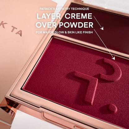 Major Headlines Double-take Creme & Powder blush duo
