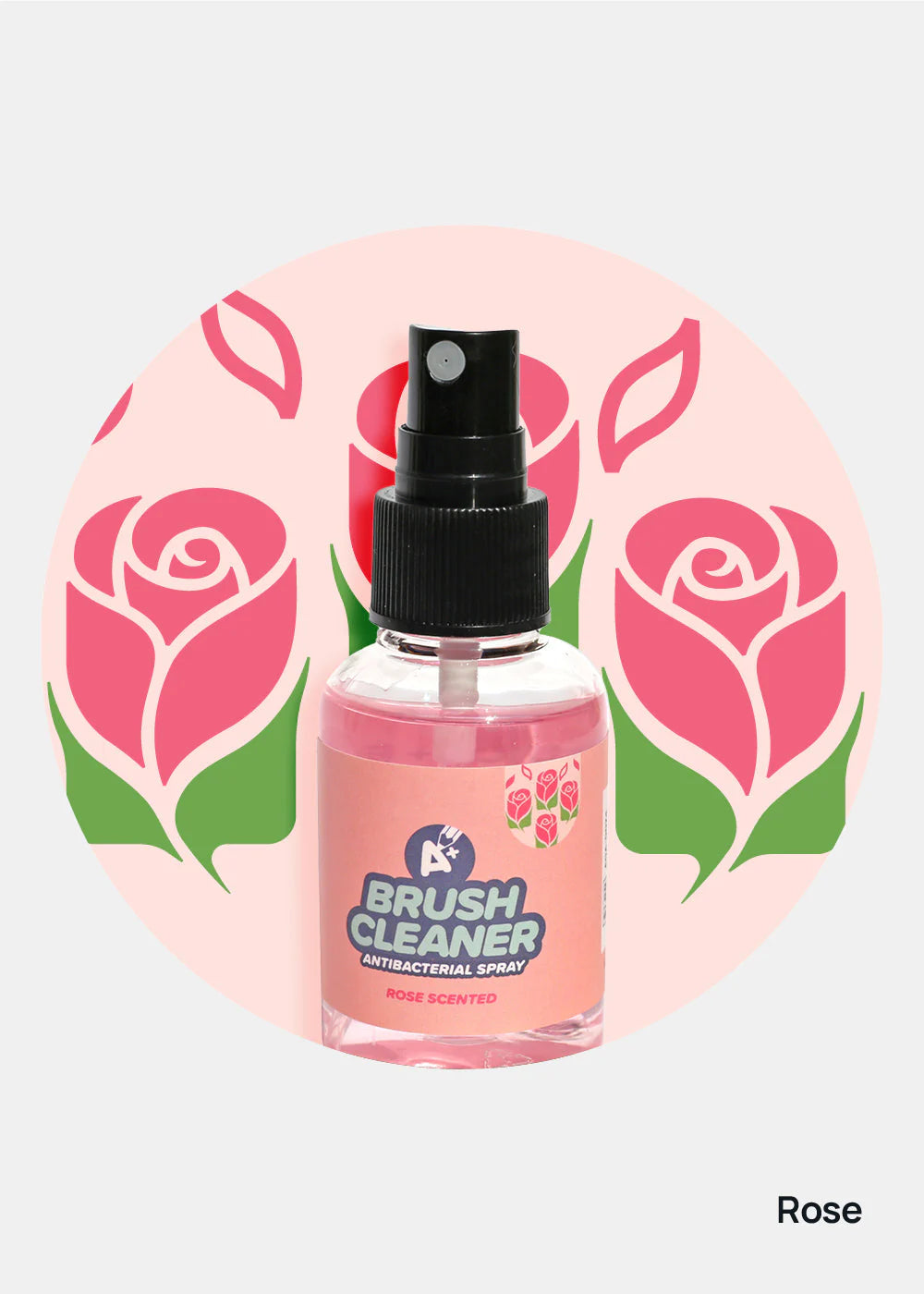 Spray de limpiador de brochas