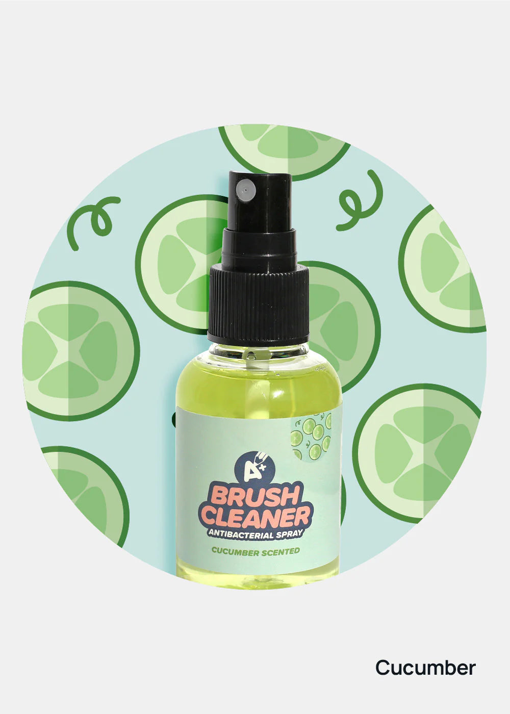 Spray de limpiador de brochas