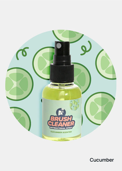 Spray de limpiador de brochas