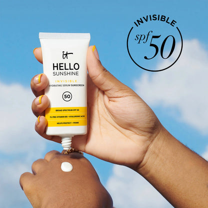 Hello Sunshine Invisible Sunscreen For Face SPF 50 (Protector solar)