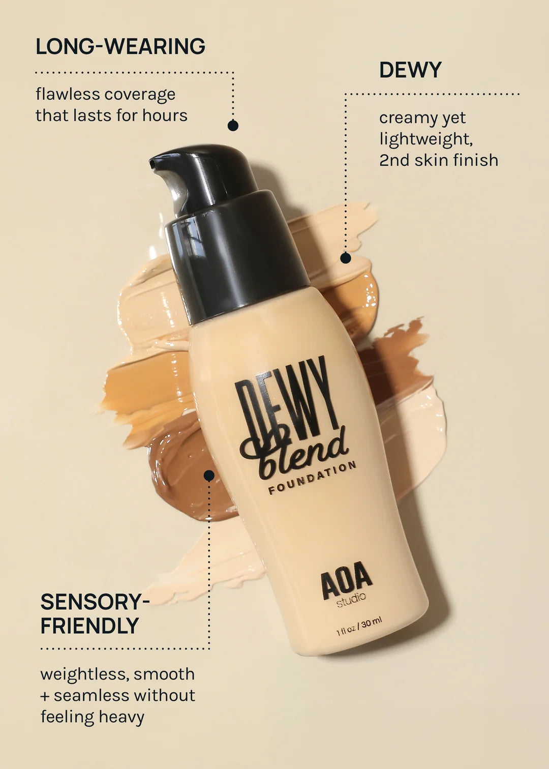 Base de maquillaje Dewy Blend