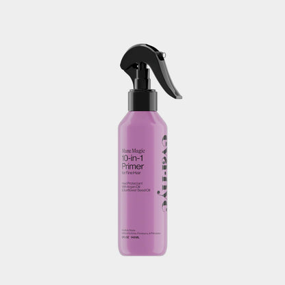 Mane Magic 10-in-1 Primer para cabello fino (Spray anti-frizz)