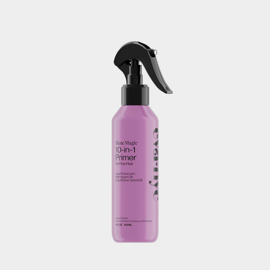 Mane Magic 10-in-1 Primer para cabello fino (Spray anti-frizz)