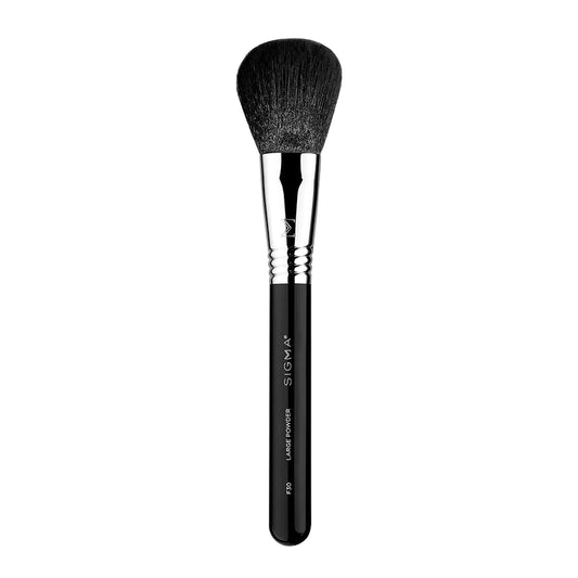 F30 Large Powder Brush -Black/Chrome