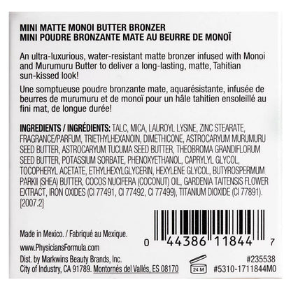 Mini Matte Bronzer - Monoi Butter