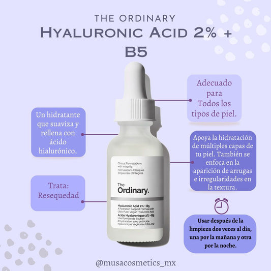 Hyaluronic Acid 2% + B5 (Suero de ácido hialurónico)