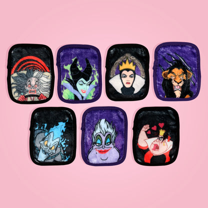 DISNEY Set de 7 toallitas desmaquillantes reusables