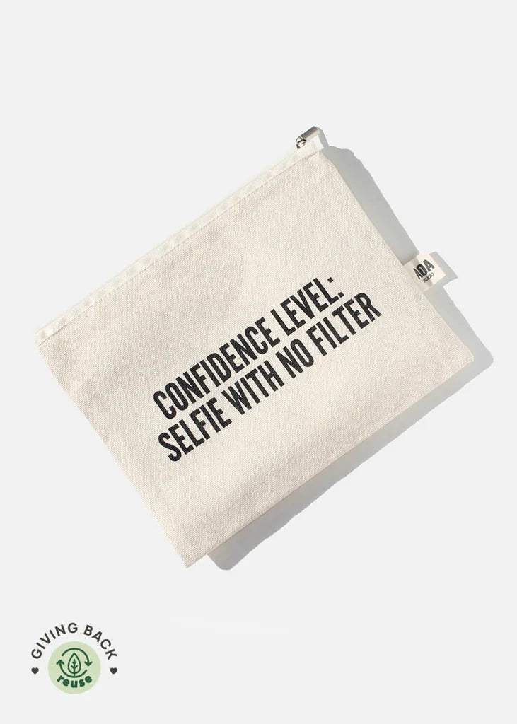 Cosmetiquera pequena de tela (Canvas pouch)