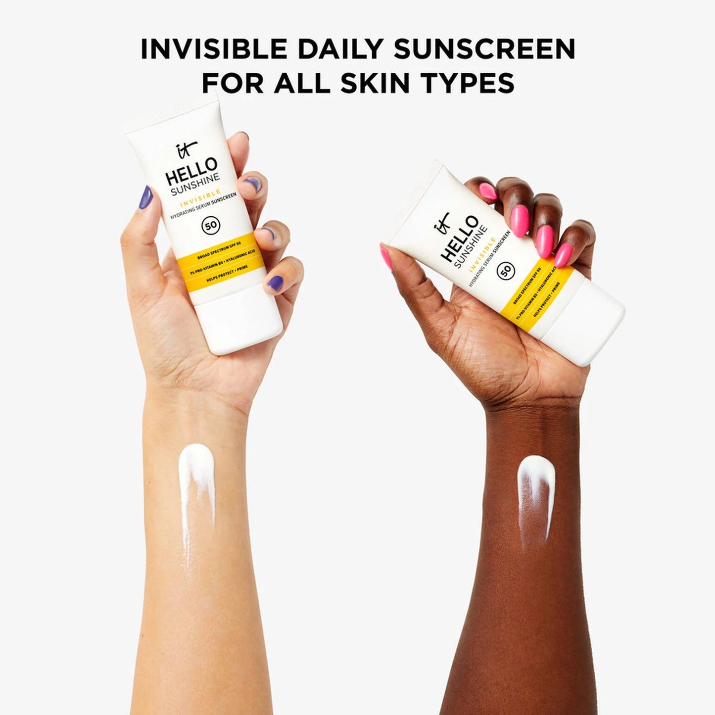 Hello Sunshine Invisible Sunscreen For Face SPF 50 (Protector solar)