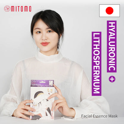 Hyaluronic+Lithospermum Essence Mask (MASCARILLA DE ESENCIA DE LITOESPERMA HIALURÓNICA)
