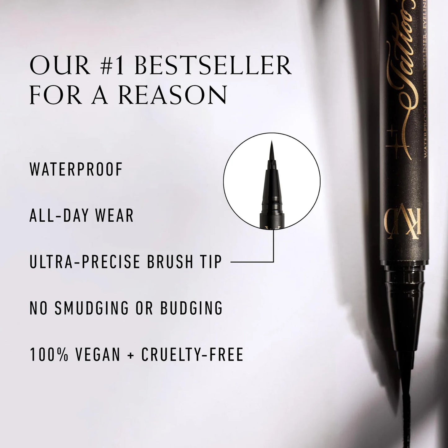 Tattoo Liner -Trooper Black (Delineador de ojos)