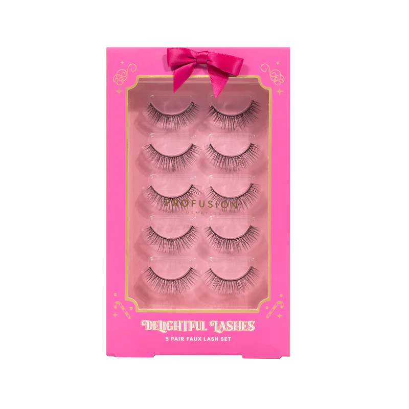 Sweet Holiday Delightful Lashes 5-pair Faux Lashes (Pestañas postizas)