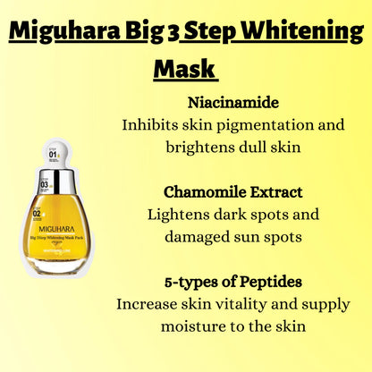 2 Step Whitening Mask Pack Origin