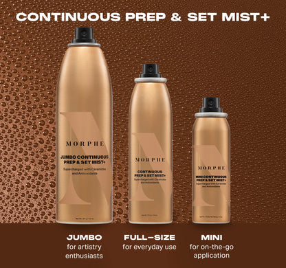 Continuous prep & set setting mist+ Spray fijador