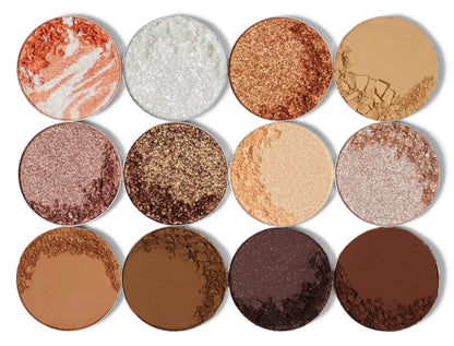 The Nubian Earth Eyeshadow Palette