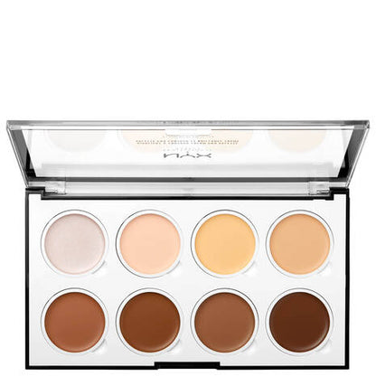 Professional Makeup Highlight & Contour Cream Professional Palette