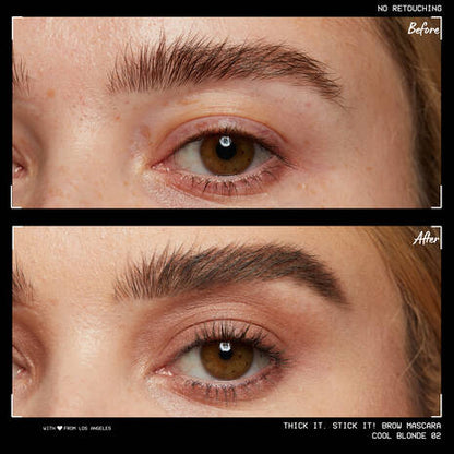 Thick it Stick it! Thickening Brow Gel Mascara -Brunette