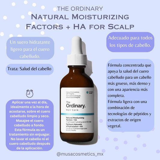 Natural Moisturizing Factors + HA for Scalp -60 ml
