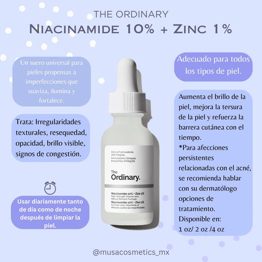 Niacinamide 10% + Zinc 1%