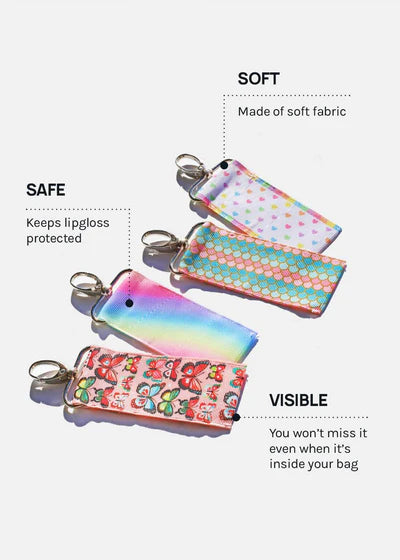Llavero porta labial (Lipgloss Holder Keychain)