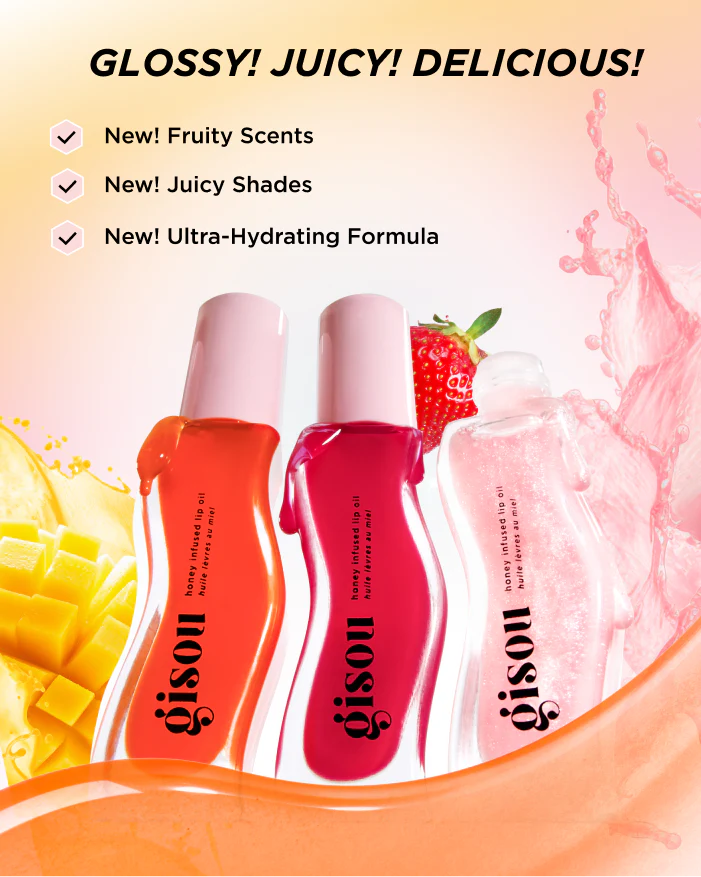 Honey Infused Hydrating Lip Oil -Watermelon Sugar  (Aceite de labios)