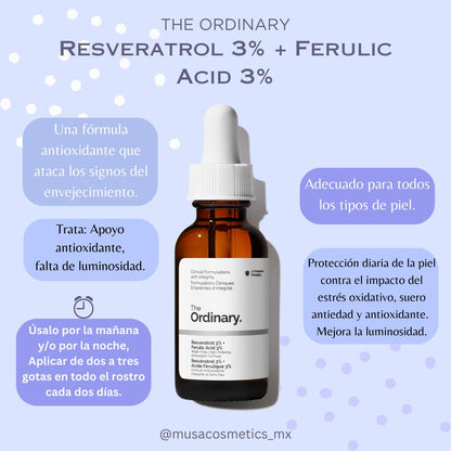 Resveratrol 3% + Ferulic Acid 3%
