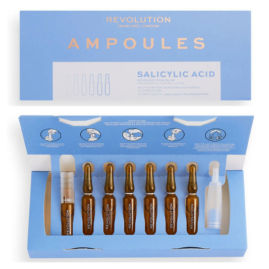 Salicylic Acid 7 Day Acne Preventing Skin Plan Ampoules