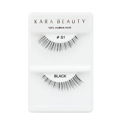 Human hair eyelashes (Pestañas postizas de pelo natural)
