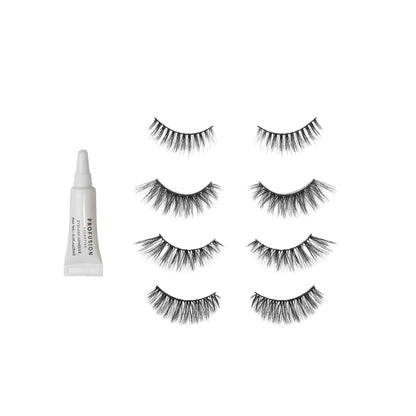 Mean Girls The Plastics 4 Pair Faux Mink Lash Set (Set de Pestañas postizas)