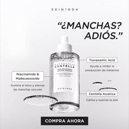 Madagascar Centella Tone Brightening Capsule Ampoule (Tonico ligero con niacinamida)